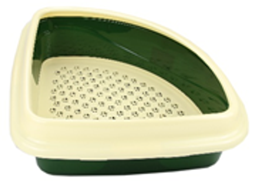 Dogman туалет Триплекс угловой 42 х 42 х 15 см.