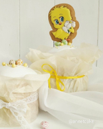 Цыпленок №8 с цветочком