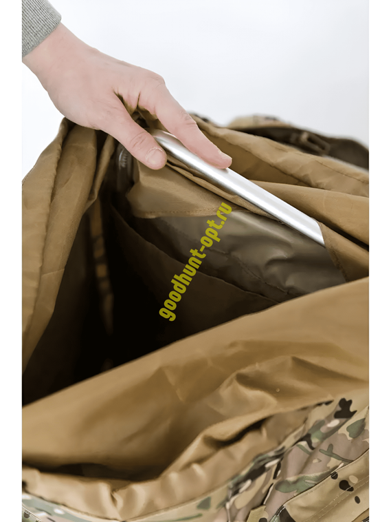 Тактический военный походный каркасный рюкзак 100 л Мультикам