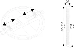 Встраиваемый светильник Arte Lamp