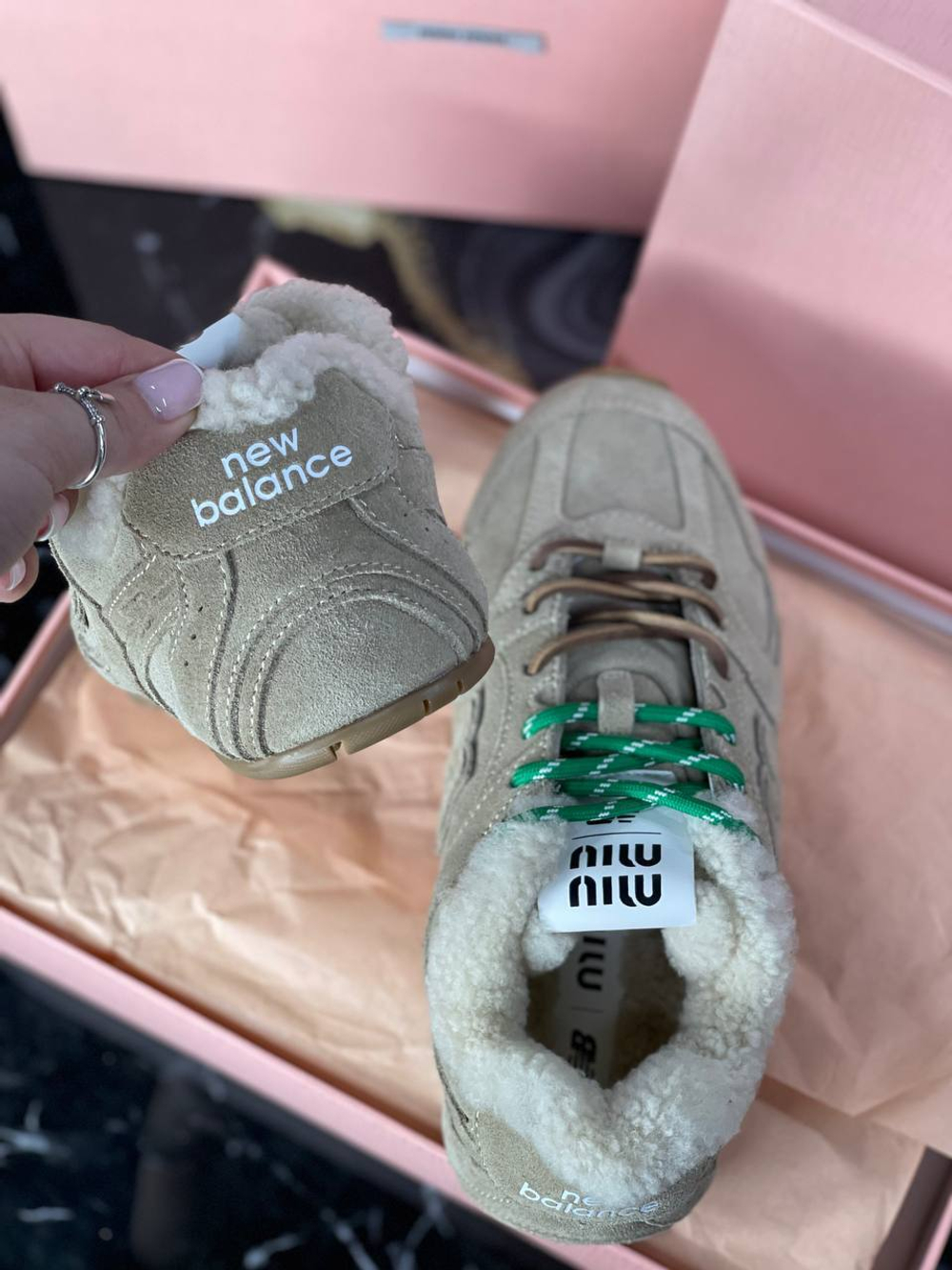 Кроссовки MIU MIU