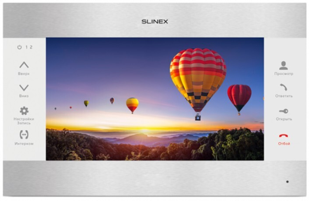 Видеодомофон  Slinex SL-10MHD Silver+White