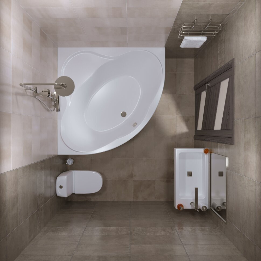 Акриловая ванна Triton (Тритон) Грация 140x140