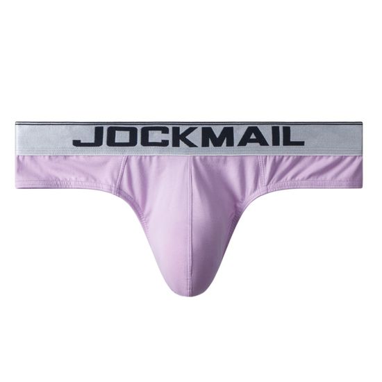 Мужские трусы стринги фиолетовые JOCKMAIL JM1029-5