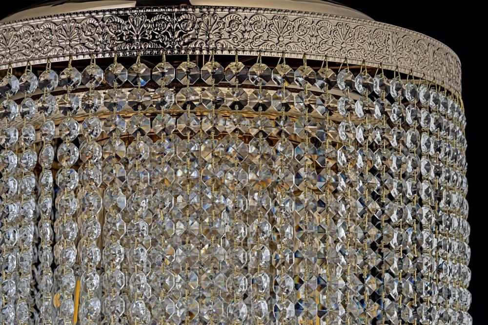 Потолочная люстра Arti Lampadari Santa Gold Santa E 1.8.40.600 G