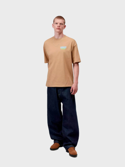 Футболка Carhartt WIP Luggage Label Dusty H Brown