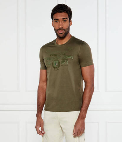 Футболка Aeronautica Militare - оливковый(TS2423J682)
