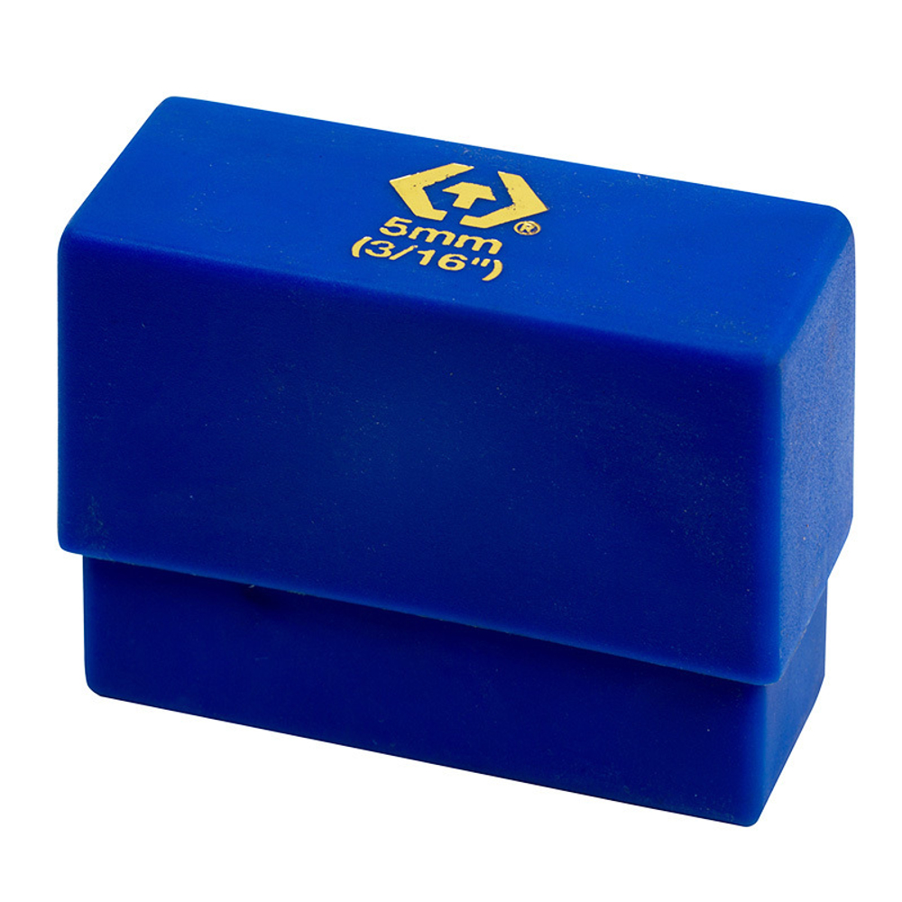 KING TONY (11427SQ05) Набор ударных клейм 5 мм, буквы-латиница, 27 предметов