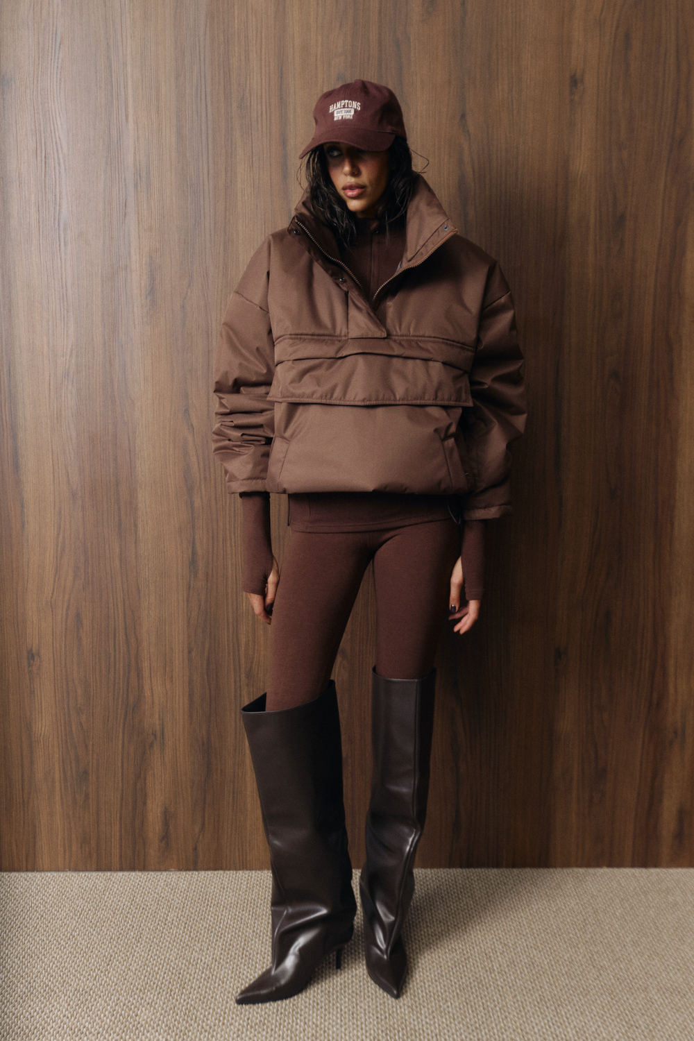 Утепленный анорак APRES-SKI | Шоколад