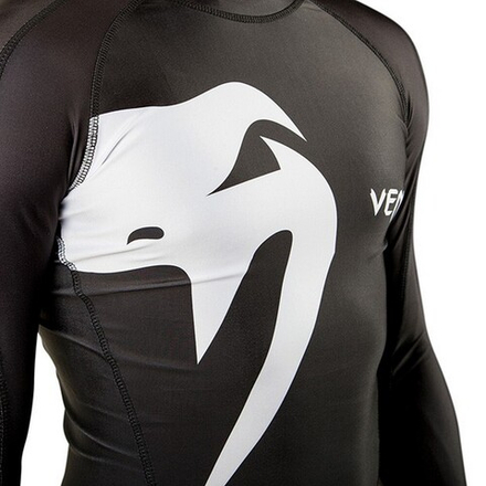 Рашгард Venum Giant rashguard - Long sleeves - Black