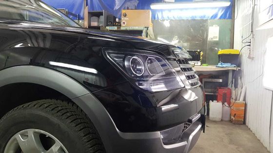 Sunmax Headlight PPF Black Blue полиуретановая защитная антигравийная пленка