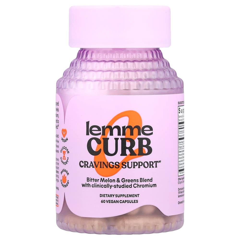 Lemme, Curb Cravings Support, 60 веганских капсул