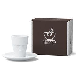 Кофейная пара Grumpy, 80 мл, белая