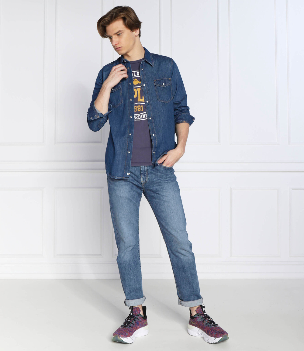 рубашка Hammond Pepe Jeans London - темно-синий(PM307509VT1)