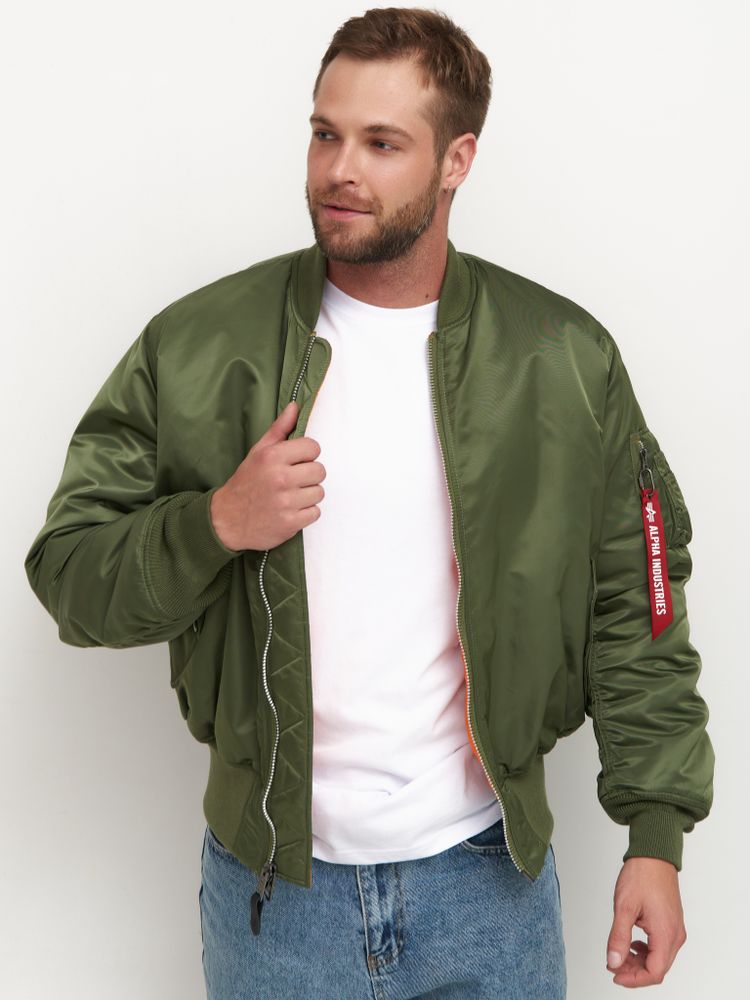 Куртка бомбер Alpha Industries MA-1 Sage Green