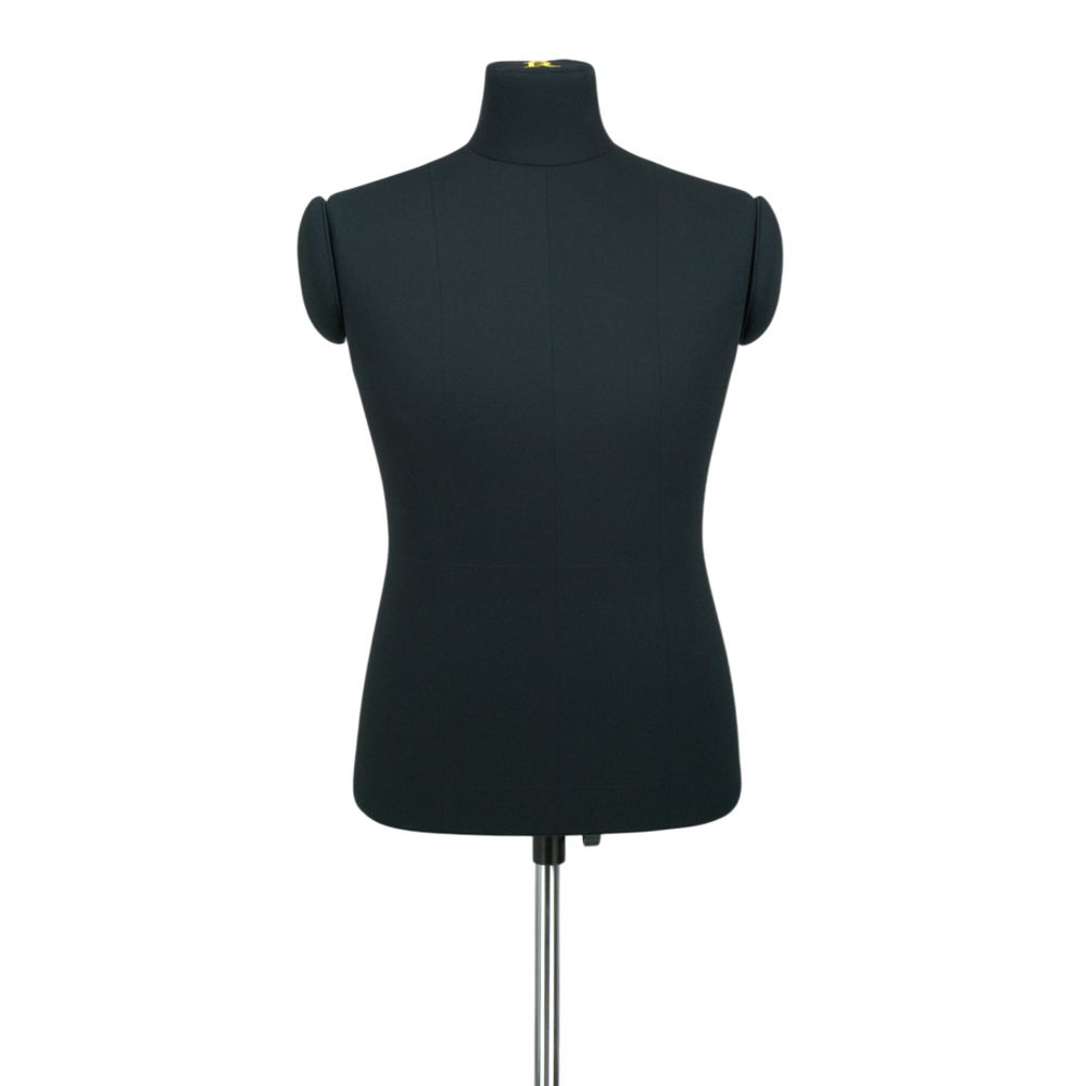 Манекен портновский мужской Ричард, комплект Стандарт, цвет черный, размер L, в комплекте подставка «Милан» и магнит-трафарет