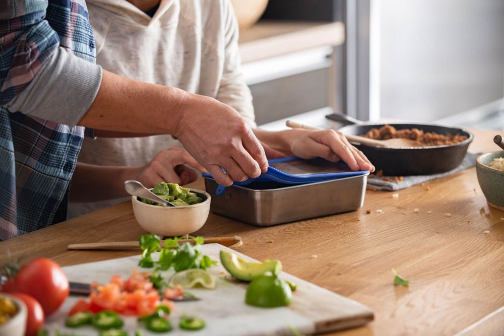 Ланч-бокс Klean Kanteen Meal Food Box 34oz (1000 мл) Blueberry Bliss