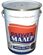 Эмаль ПФ-115 РАДУГА яр-зеленая 20кг