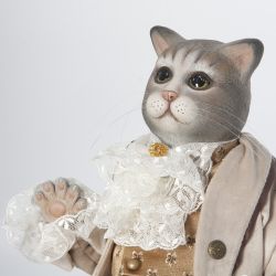 Кукла коллекционная Кот Клаус
