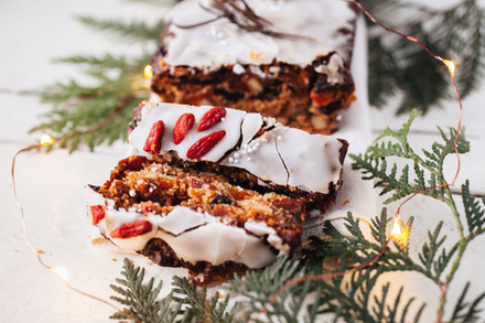 Английский рождественский кекс мини, 550г