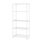 Книжный шкаф - JOSTEIN IKEA/ ЙОСТЕЙН ИКЕА,  180х81 см, белый