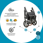 Детская коляска Nuovita Carro Sport 2 в 1 Marino bianco/Морской белый