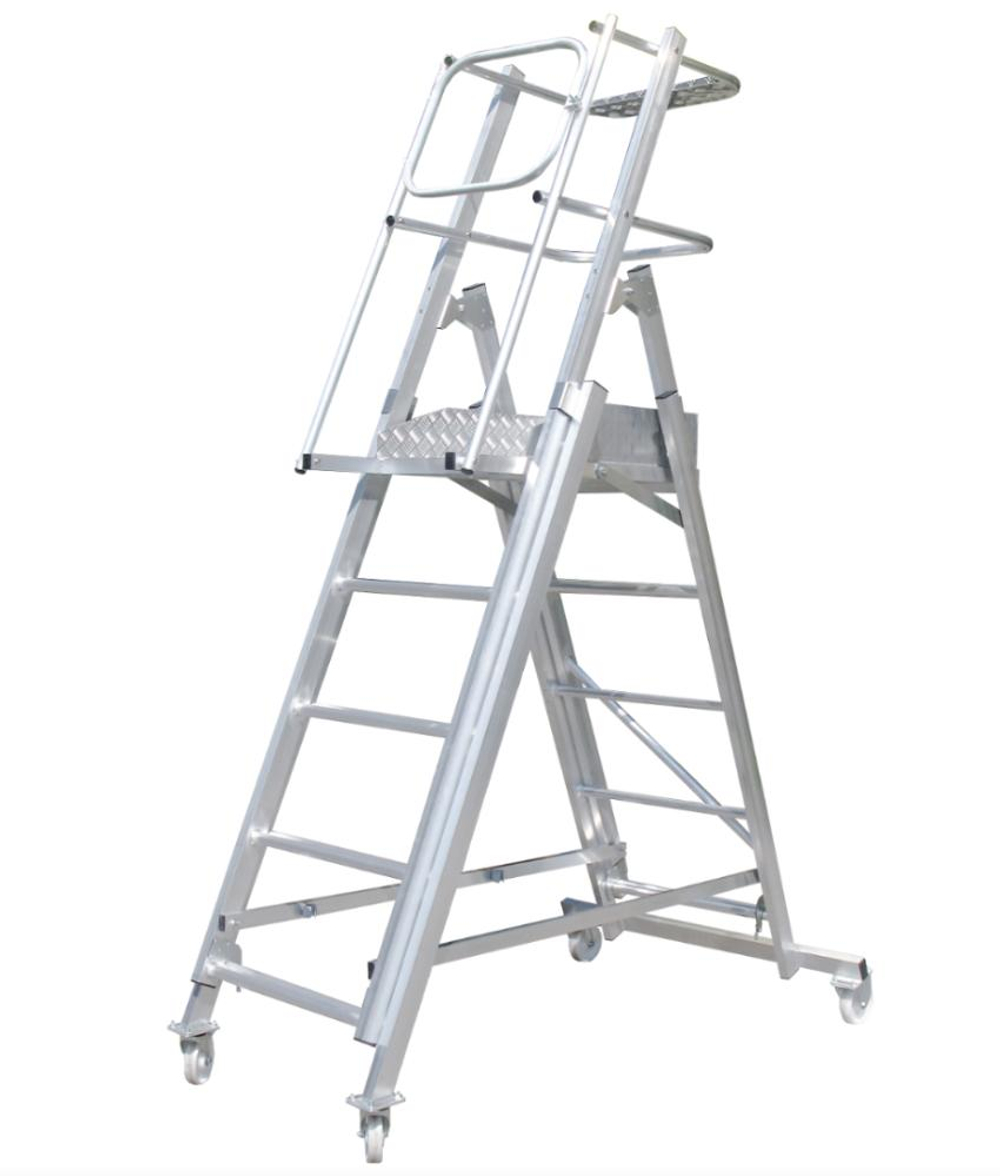 Лестница - платформа телескопическая MEGAL ТЛП-К (2,1 - 3,7)