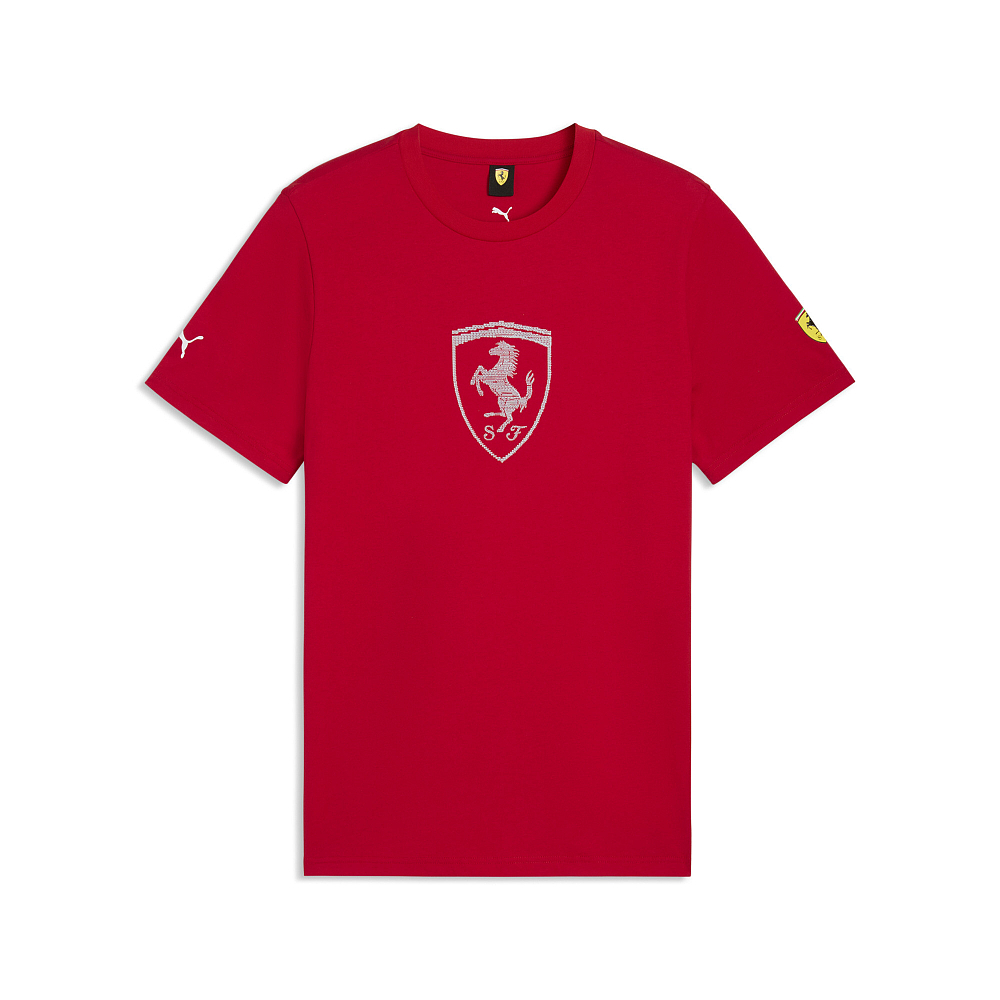 Мужская футболка PUMA Ferrari Tonal Shield Tee
