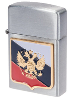 Патриотическая газовая зажигалка "Россия" Газовая Zippo