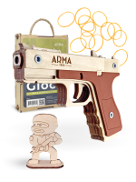 Резинкострел пистолет Глок (Glock)