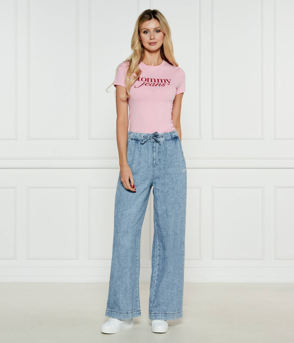 Футболка Tommy Jeans - розовый(DW0DW19447)
