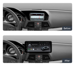 Магнитола Mercedes-Benz E W212 купэ/кабриолет левый руль 2012-2015 NTG 4.5 - Teyes LUX ONE ROUND монитор 12.3" 2K QLED на Android 10, CarPlay, 4G SIM-слот