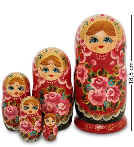 Народные промыслы МР-61/ 2-C Матрешка 5м «Купава»