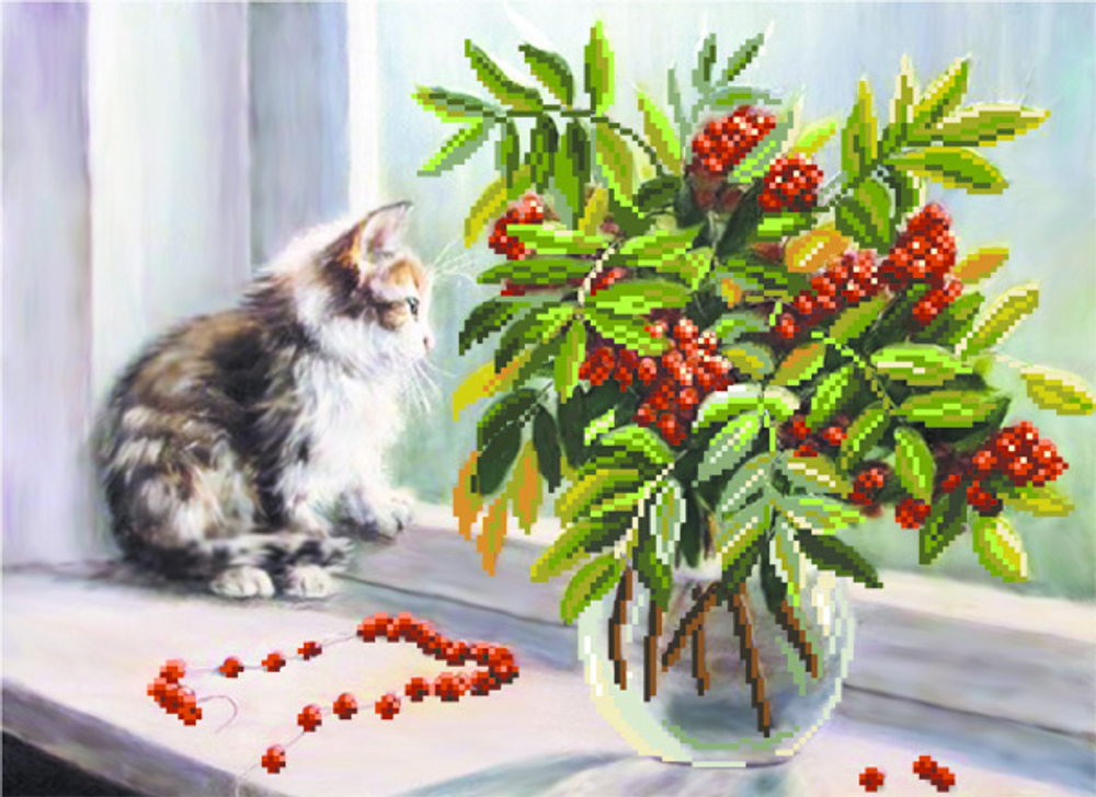 "Ожидание"-4051 ткань с нанесенным рисунком