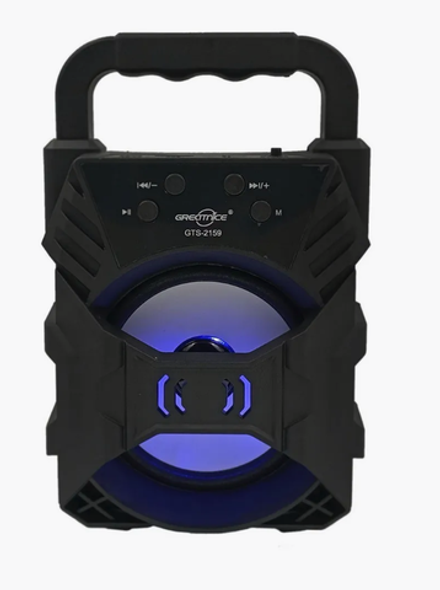 Портативная колонка Bluetooth 5Вт LED подсветка GreatNice GTS-2159