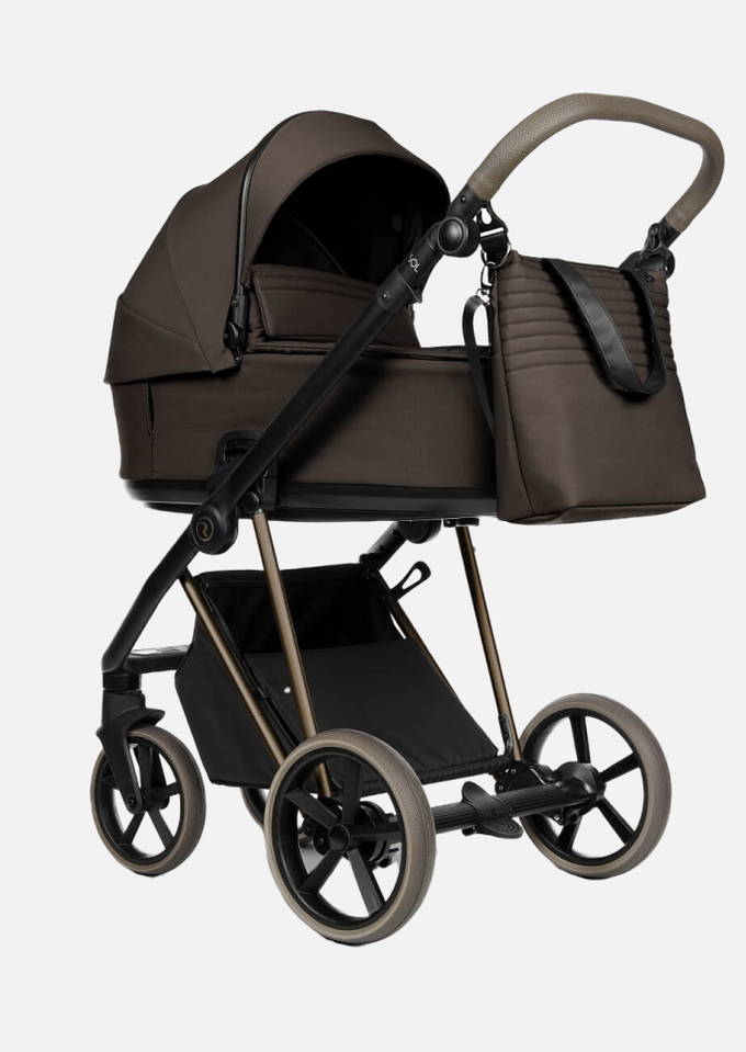 Roan Коляска 2 в 1 Sol Luxury Turkish Coffe Bronze