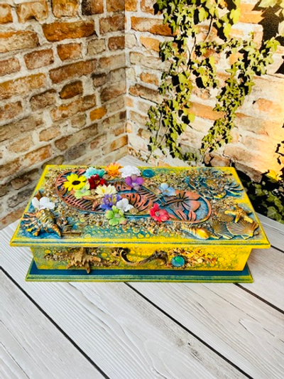 Шкатулка-комод "Мальдивы"