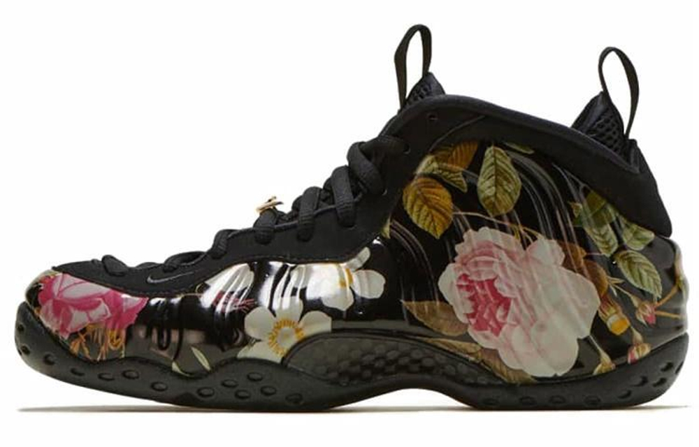 Кроссовки Nike Foamposite One Floral (Женская размерная сетка)