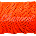 White polyester cord 2 mm