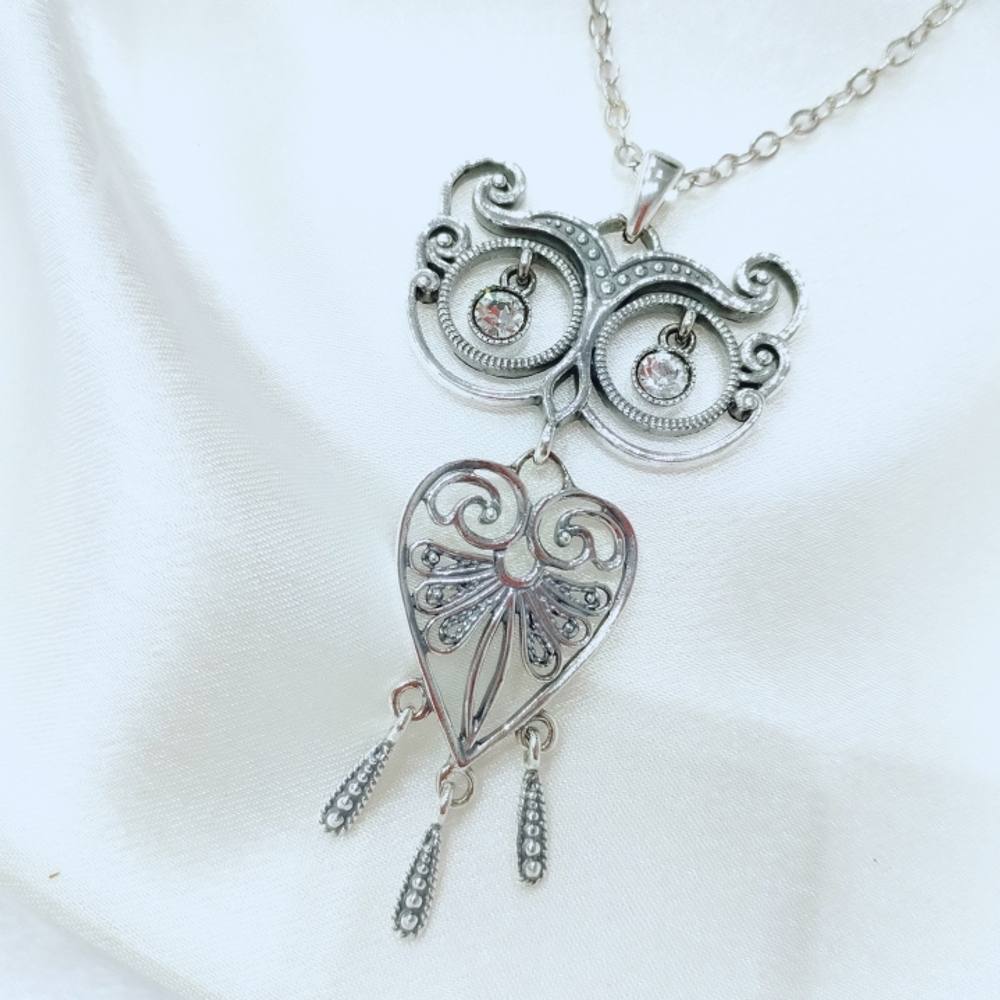 "Кетуна" подвеска в серебряном покрытии из коллекции "Bubo" от Jenavi