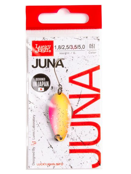 Блесна колеб. Lucky John JUNA длин.33мм/03,5г 051
