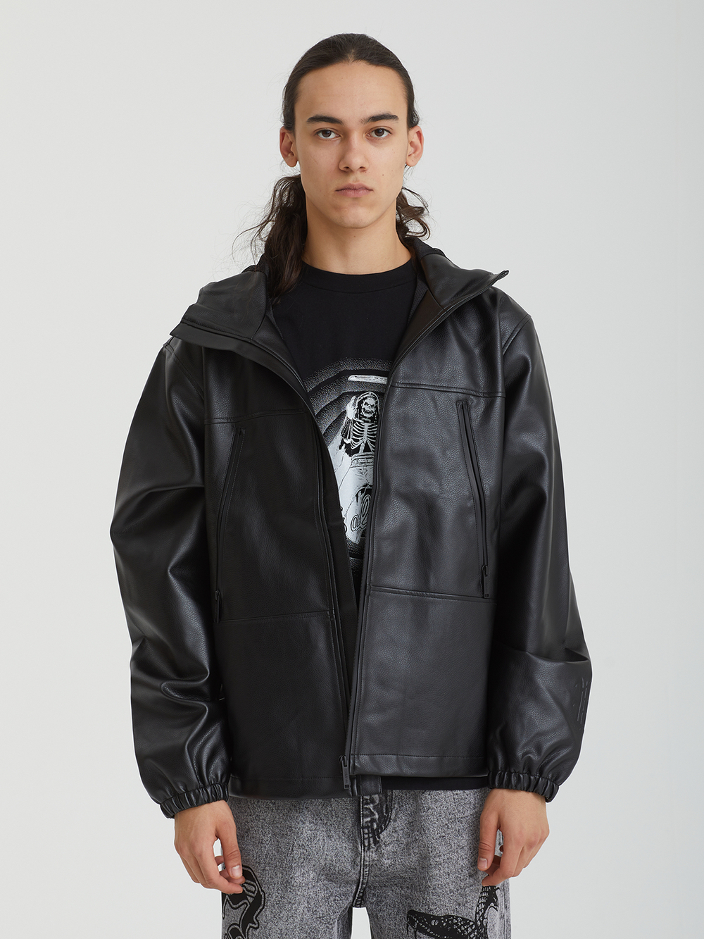 Мужская Куртка Kingdom Faux Leather