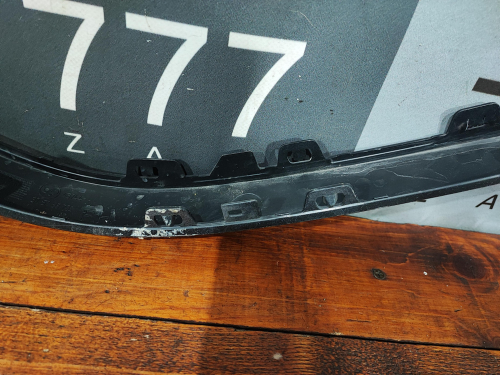 Молдинг заднего бампера правый Opel Astra H GTC 04-14 Б/У Оригинал 13143350