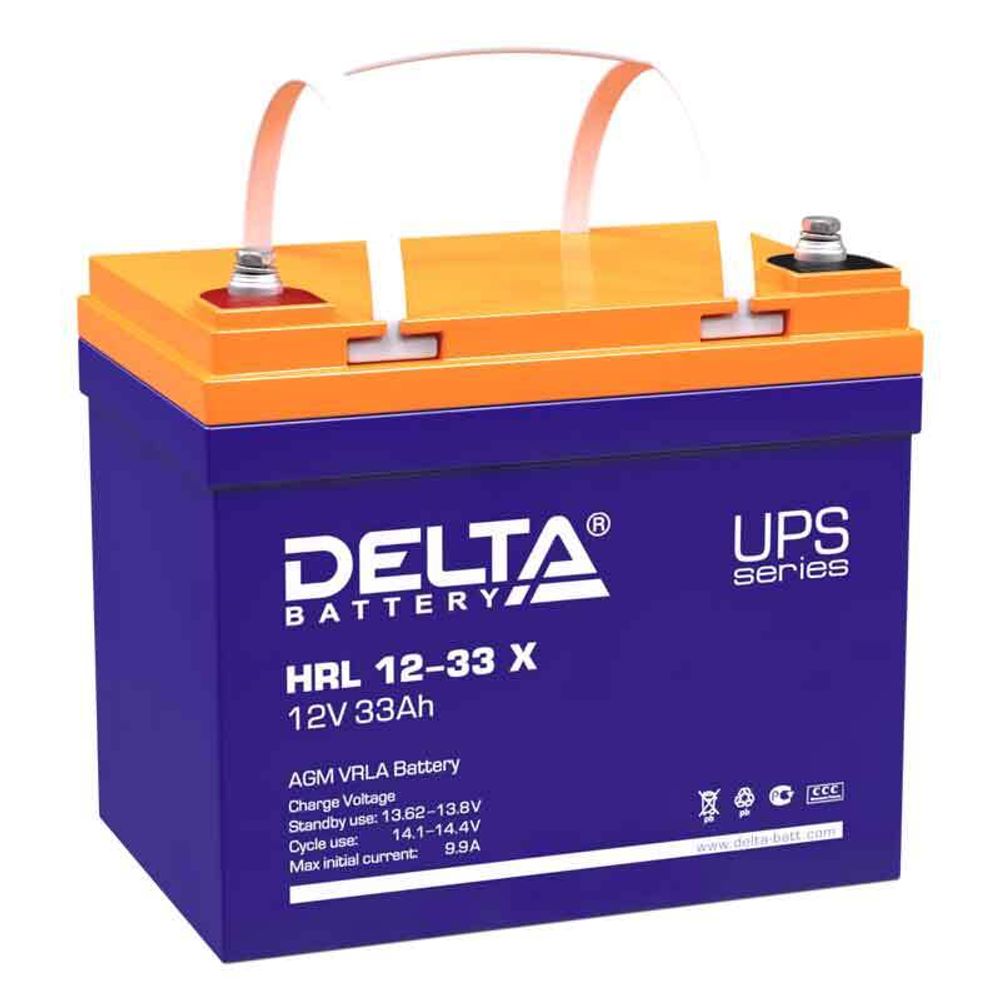 HRL 12-33 Х аккумулятор Delta