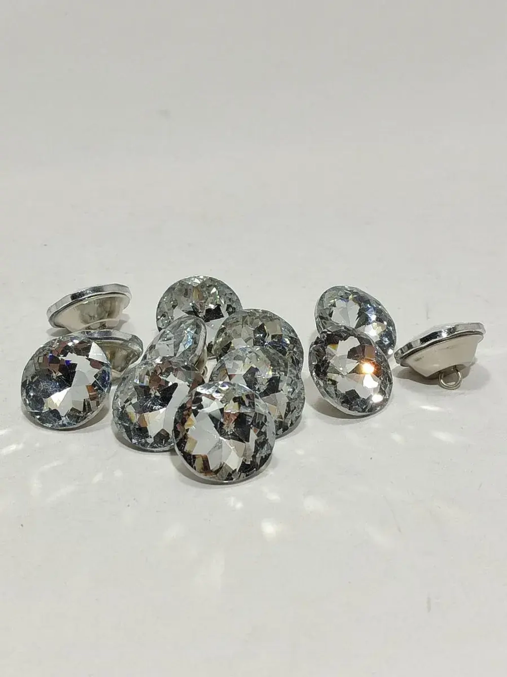 Стразы 30 мм пришивные для каретной стяжки