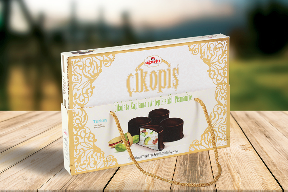 Пищмание UGURLU CIKOPIS Ванильное с фисташкой 200 гр.