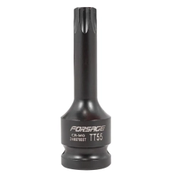 Головка-бита TORX ударная TH55 с отверстием, 1/2'' Forsage F-24607855T