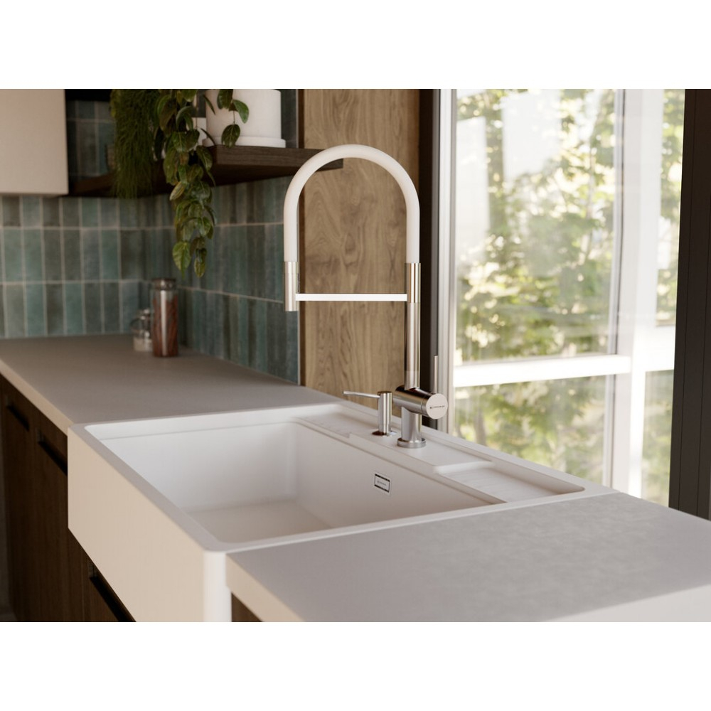 Кухонный смеситель Omoikiri Kanto-2 Plus-SB LG-BL