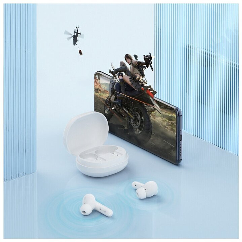 Беспроводные наушники Haylou MoriPods ANC, белый