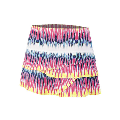 Женская теннисная юбка Lucky in Love Tie Dye Feels Scallop Skirt Women - Multicoloured